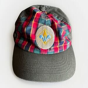 Boy Scouts Of America Cub Scouts WEBELOS BSA Plaid Hat Cap Size M/L Flex Fit